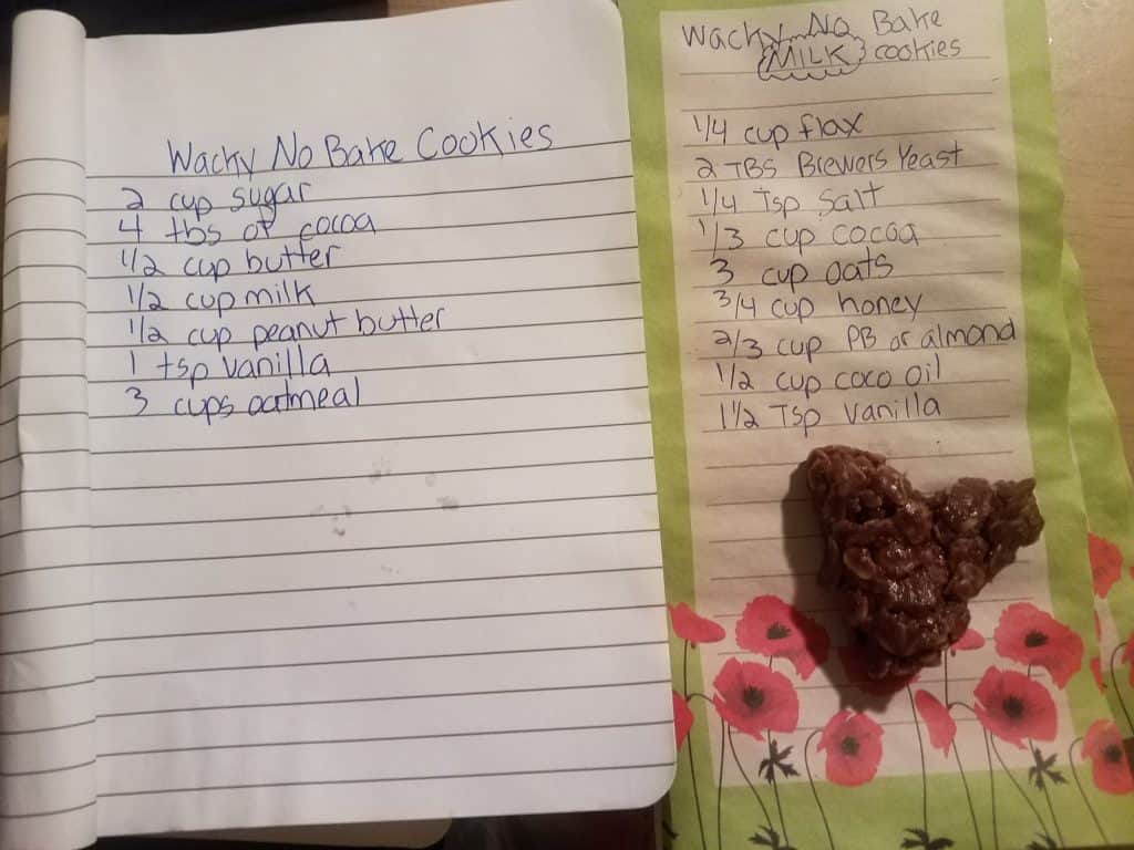 healthy lactation cookie recipe no bake no sugar no peanut butter no dairy