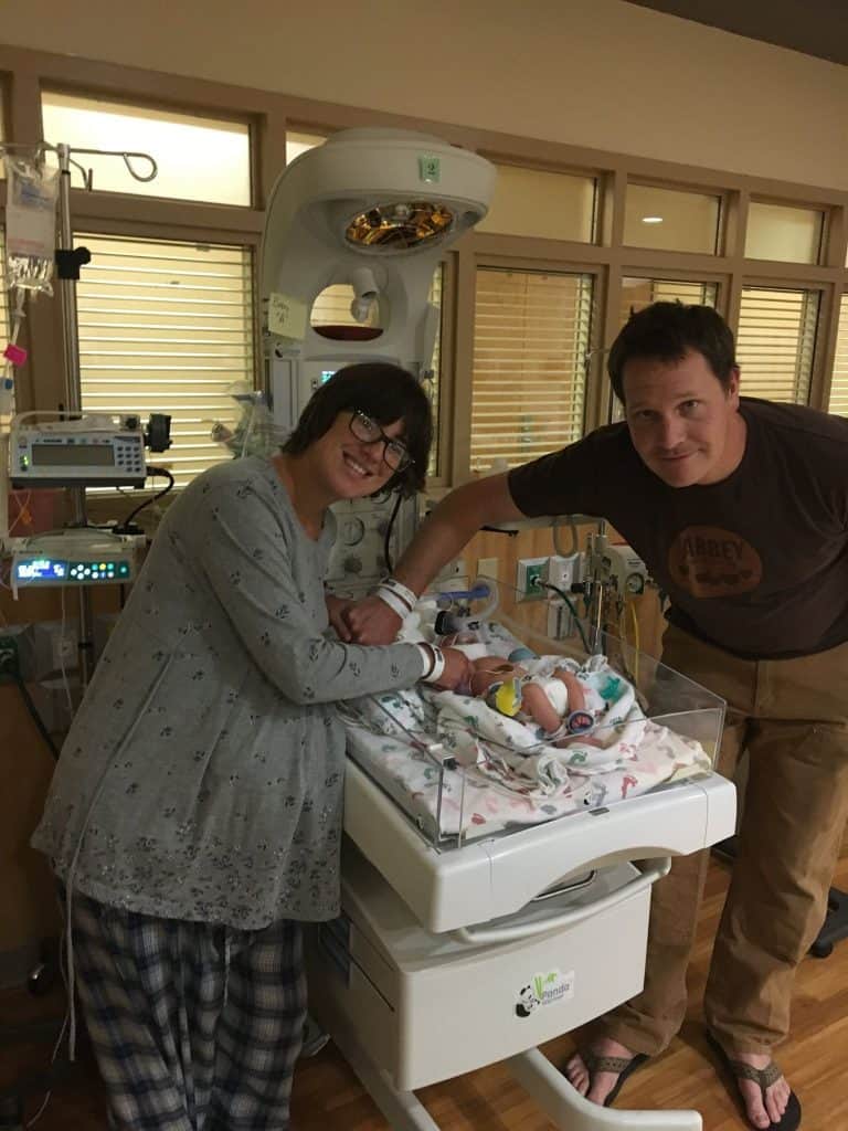 Twin birth! Twins needed some extra time in the NICU at 35 weeks