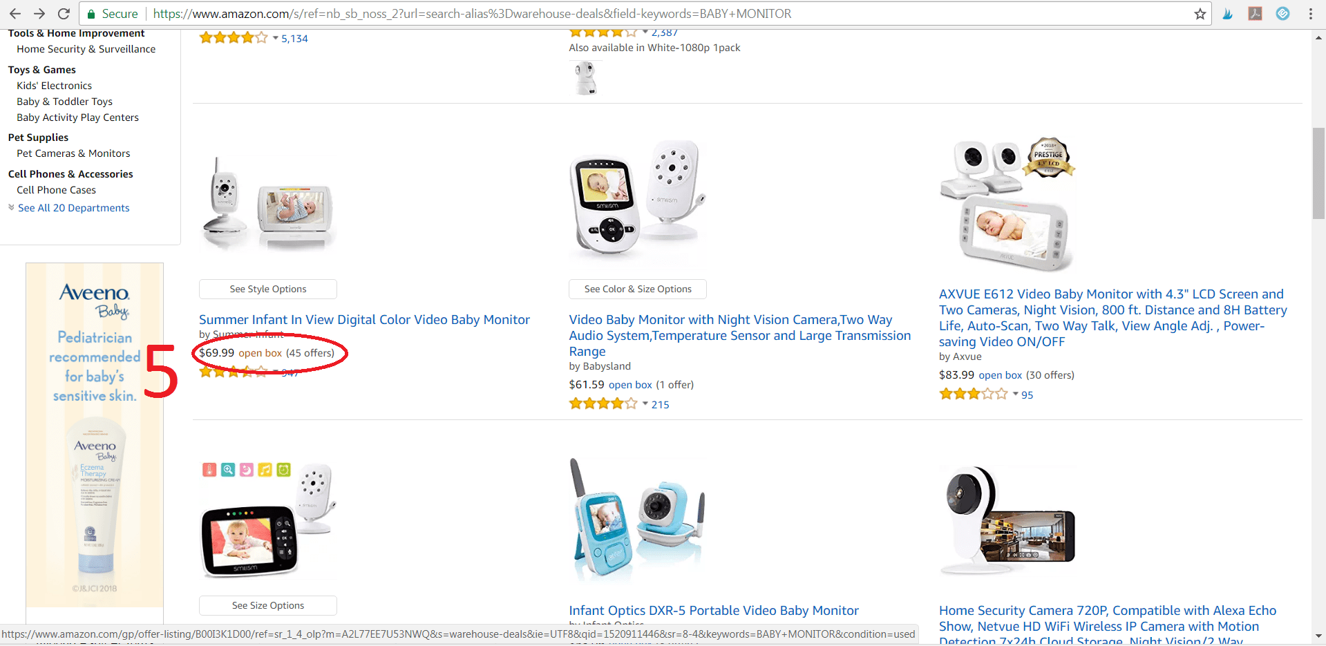 how to find open box deal in amazon warehouse