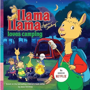 Llama Llama Loves Camping board book cover