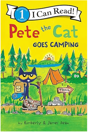 Pete the Cat Goes Camping book cover