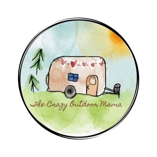 The Crazy Outdoor Mama logo