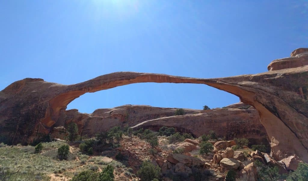 Landscape Arch in Arches National Park