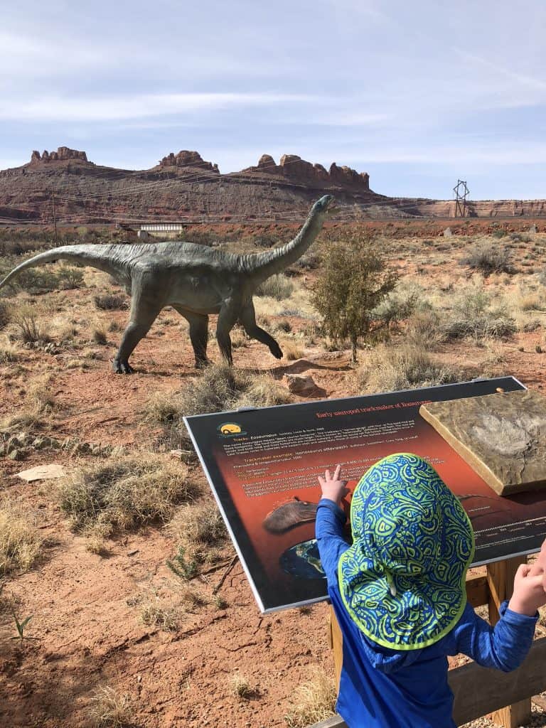 Moab Giants dinosaurs things to do with kids in Moab