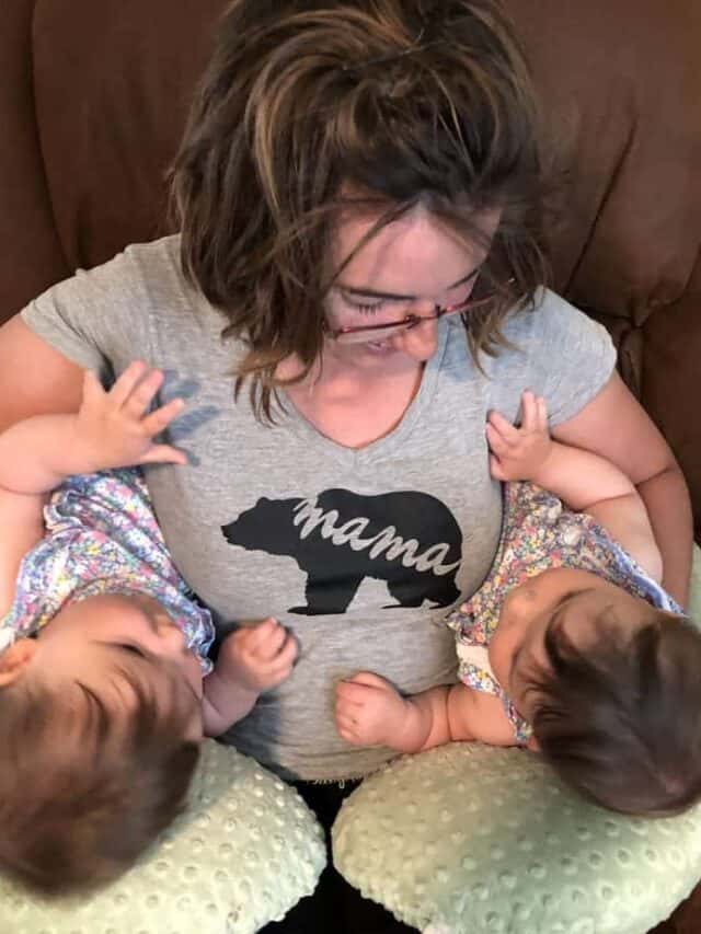 How to Breastfeed Twins EASY with the Best Positions Story