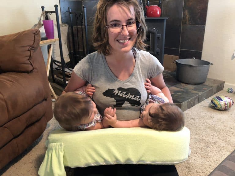 How to Breastfeed Twins EASY with the Best Positions and Nursing Pillows! The Crazy Outdoor Mama