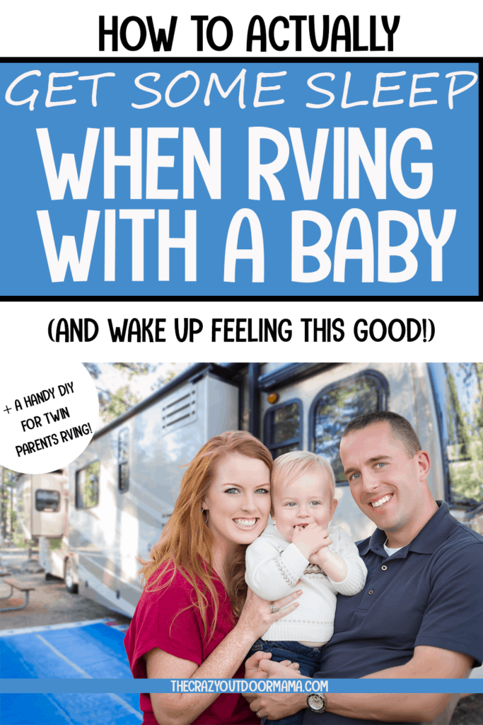 sleep tips for camping with a baby in an rv