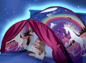 co sleep with twins in a camper with a dream tent