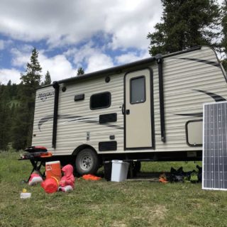 boondocking with solar panel to save money full time rving