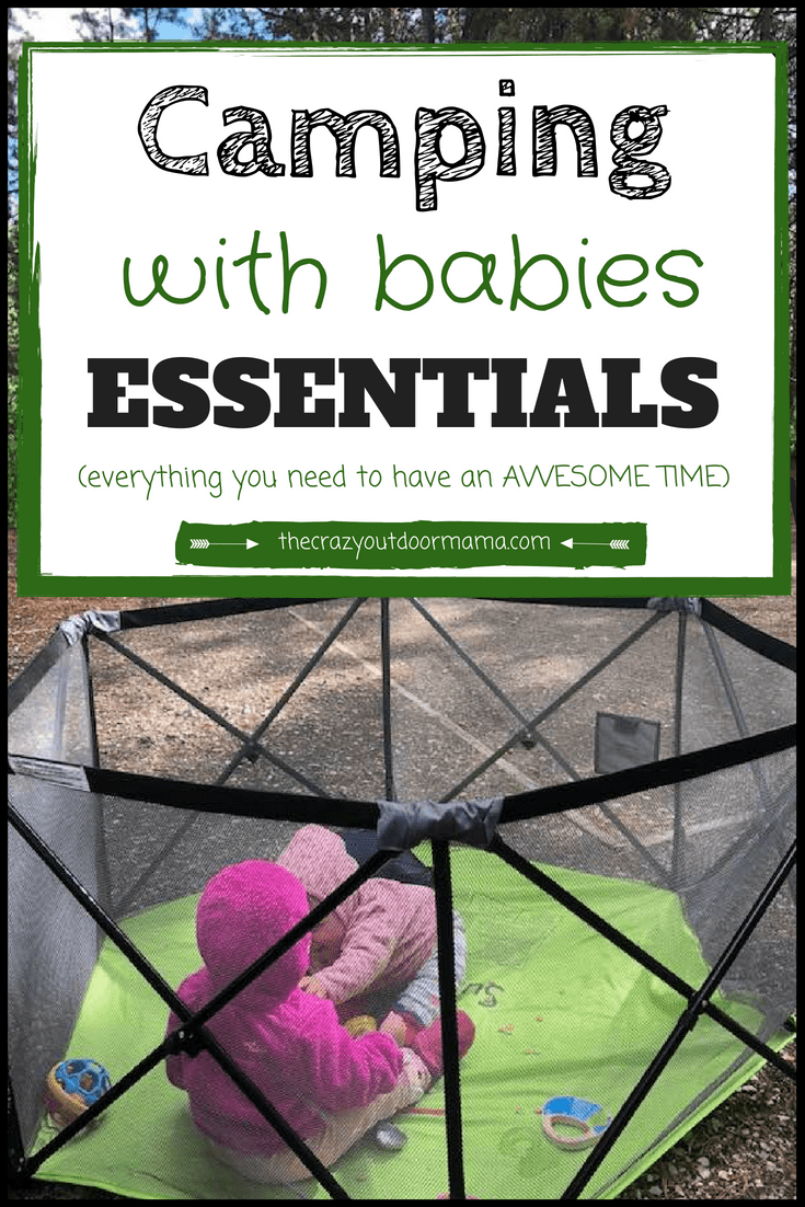 Printable Baby Camping Checklist and Planner! The Crazy Outdoor Mama