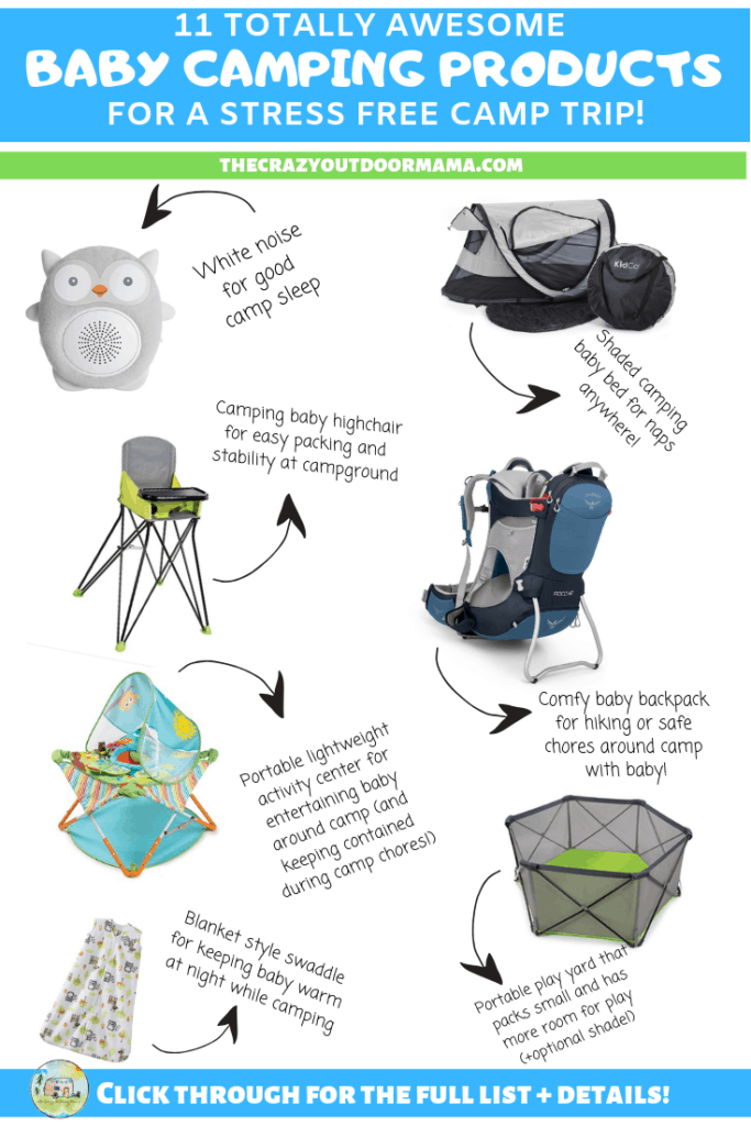 the best baby camping products for infants