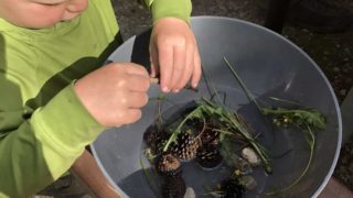 Sensory Soup - A Fun Kid's Camping Activity