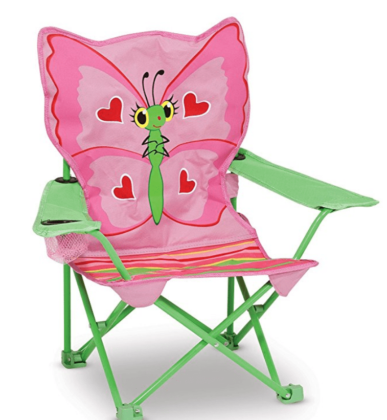 butterfly camp chair for toddlers