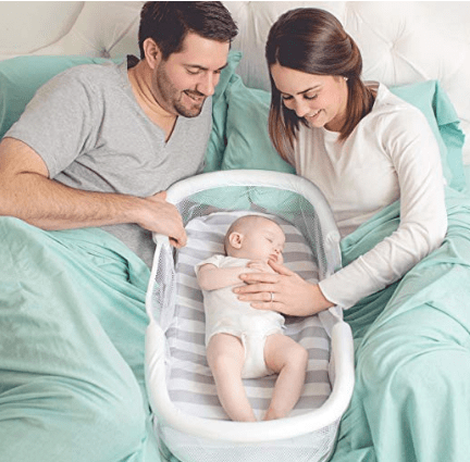 cheap in bed cosleeper bassinet for babies