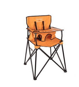 Baby camping chair with tray Clearance