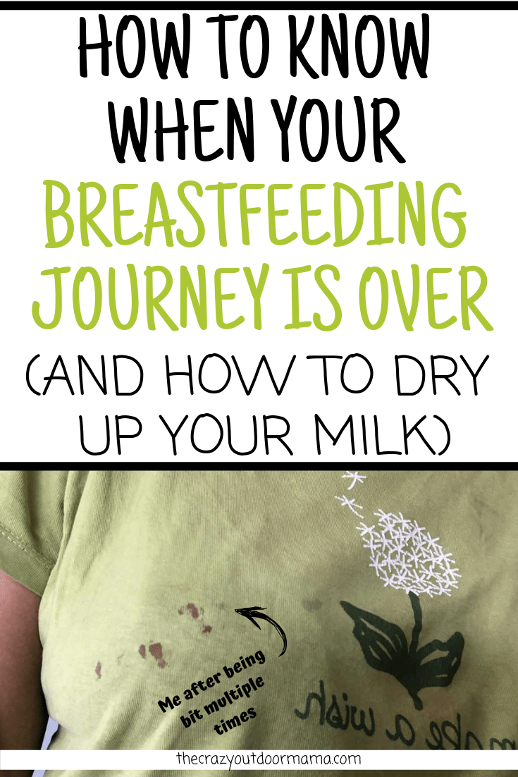 9 Sure Ways to Dry up your Milk Supply Without Getting Mastitis! The Crazy Outdoor Mama