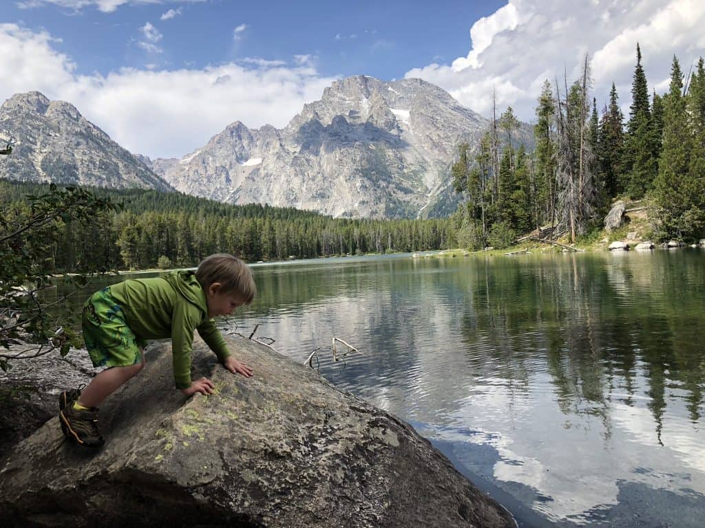 leigh lake grand teton national park