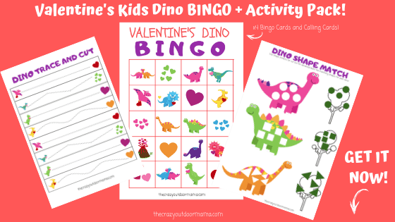 dinosaur themed preschool activities valentines