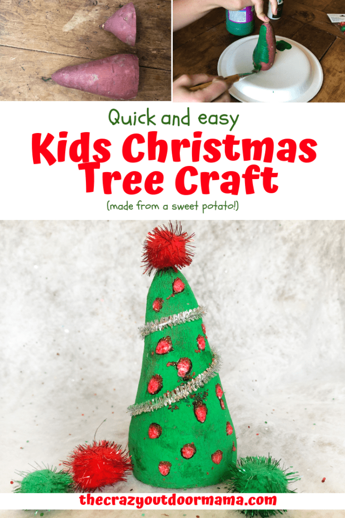 Kids christmas crafts are often way too complicated - check out this christmas craft that is perfect for everyone from preschoolers to big kids! It's quick and easy, and pretty cheap! Have fun with this easy kids christmas craft!