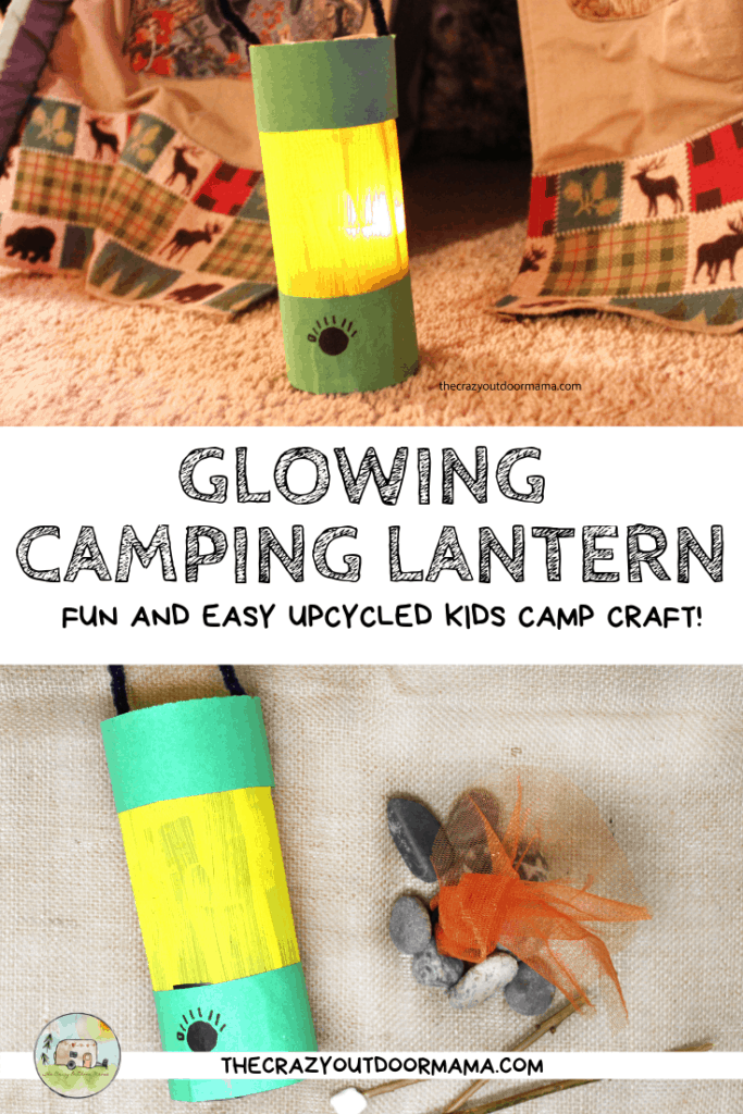 glowing camping lantern diy craft for kids camp