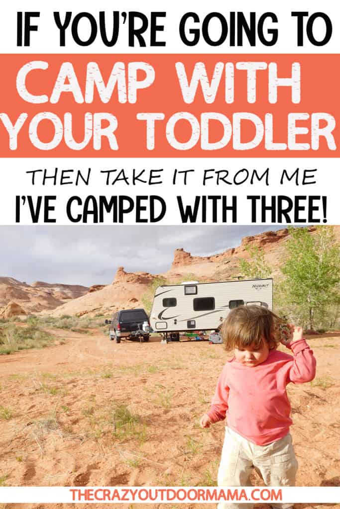 HOW TO GO CAMPING WITH YOUR TODDLER