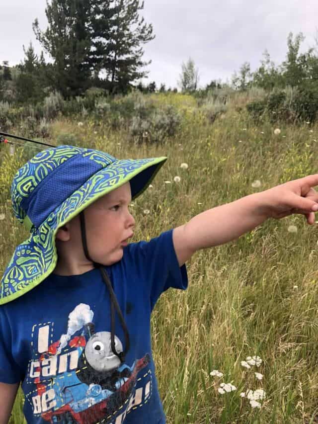 camping hat for baby