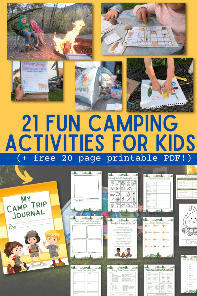 camping activities for kids