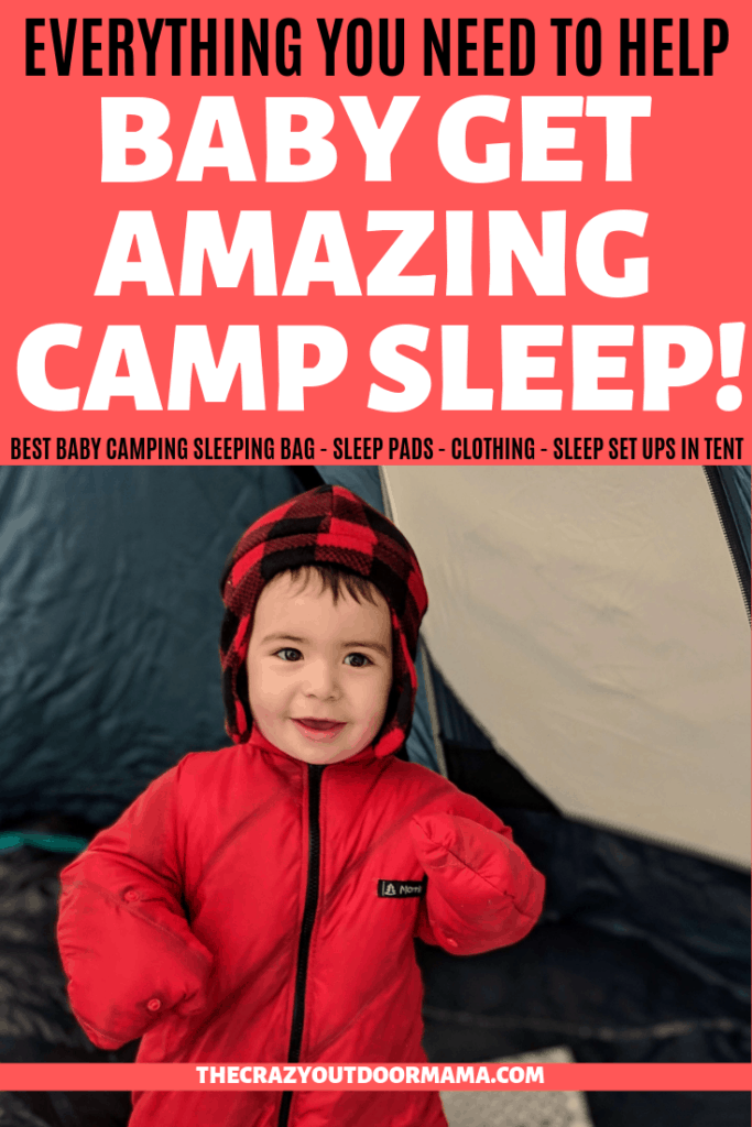 what to pack and how to get baby warm at night while camping