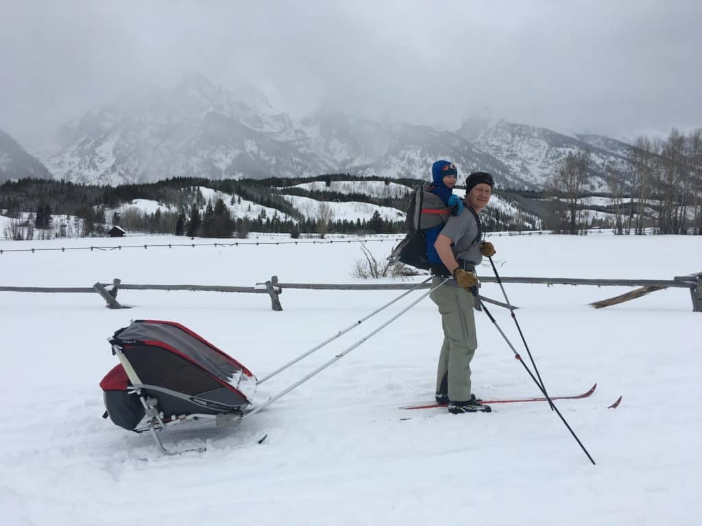 go on walks with dad to bond with the baby