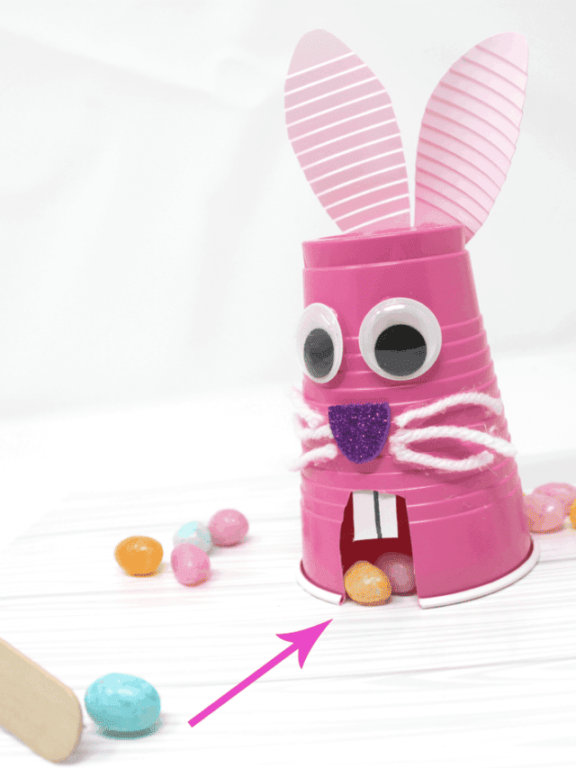 FUN and Easy Easter Bunny Jelly Bean MUNCH Craft Story
