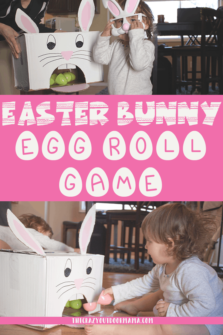 Cute and Easy DIY Easter Egg Roll Game for Toddlers! The Crazy