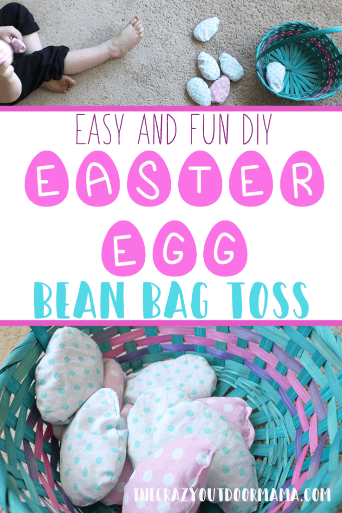 easy diy easter games for kids easter toss