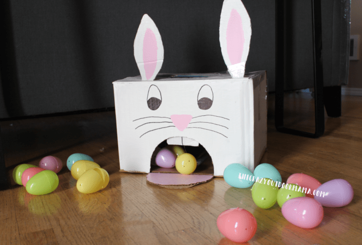 easy easter game for kids diy using plastic easter eggs