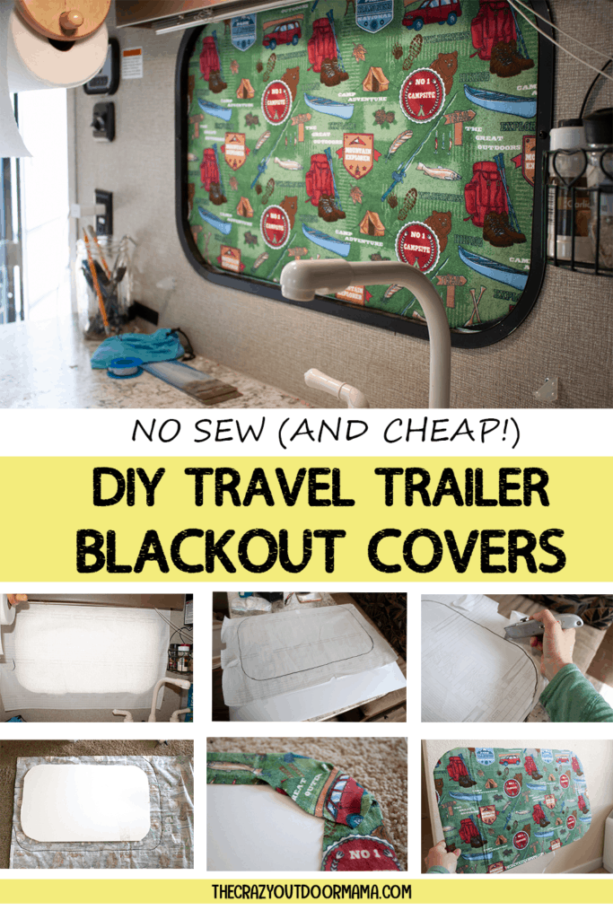 how to make blackout shade at home for camper windows