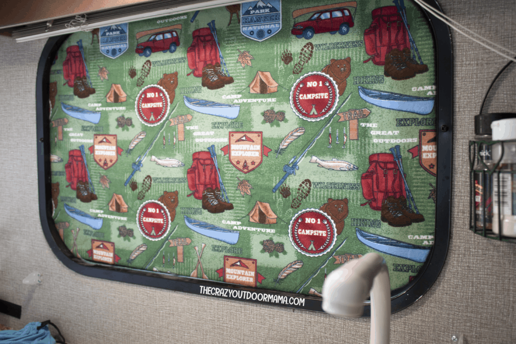 How to DIY RV BlackOut Window Covers for Your RV or Camper (NO SEWING