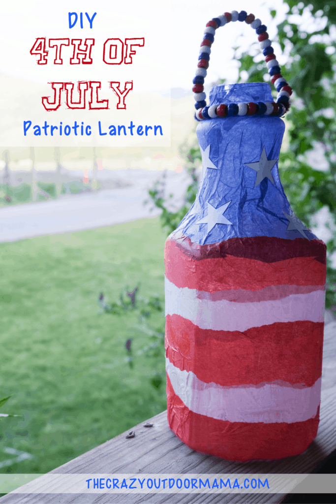 diy 4th of july patriotic craft home decor for kids or adults