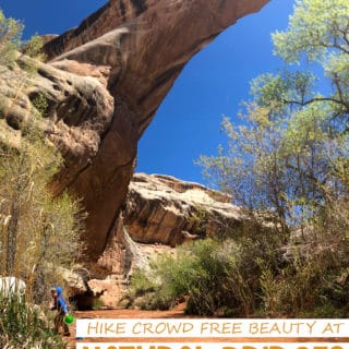 natural bridges national monument hiking guide for families