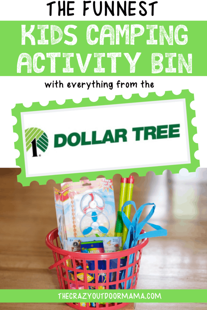 fun camping activity ideas for kids for cheap dollar store