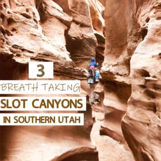 slot canyons in utah near zion and goblin valley