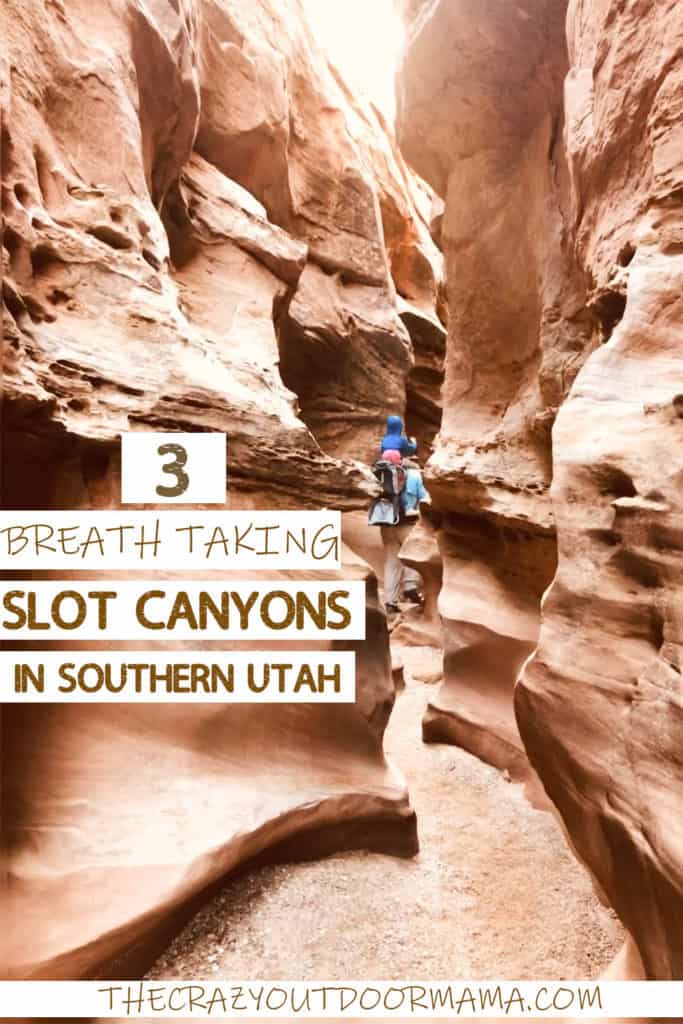 slot canyons in utah near zion and goblin valley