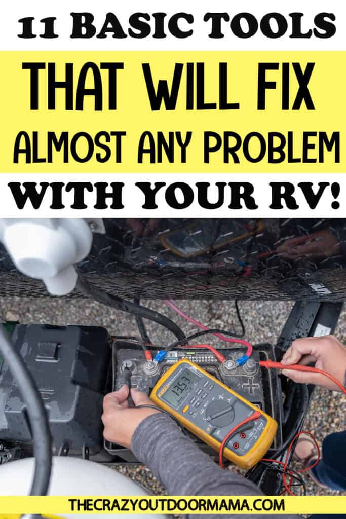 what things to buy for rv emergency tools kit