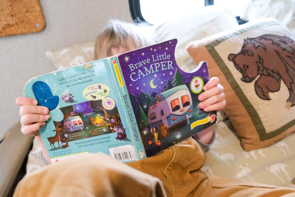 camping books for rainy day with kids