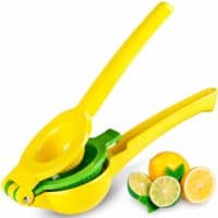 Top Rated Zulay Premium Quality Metal Lemon Lime Squeezer - Manual Citrus Press Juicer