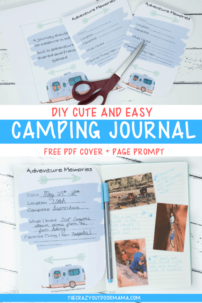 diy summer camp journal idea printable templates