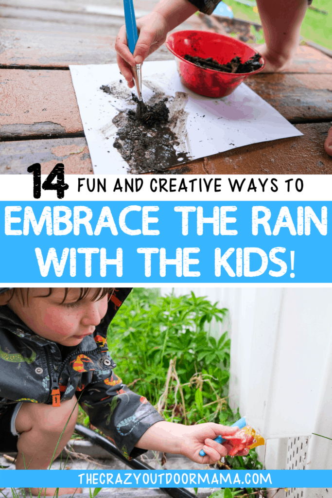 ideas for playing in the rain with kids