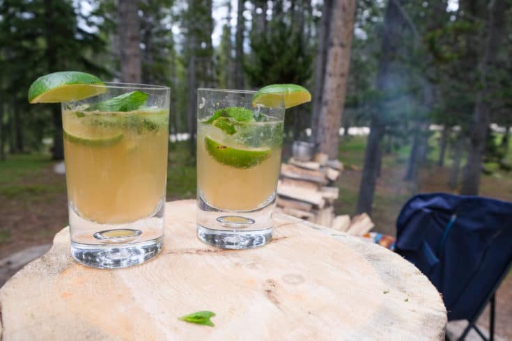 make ahead drink camp mojitos