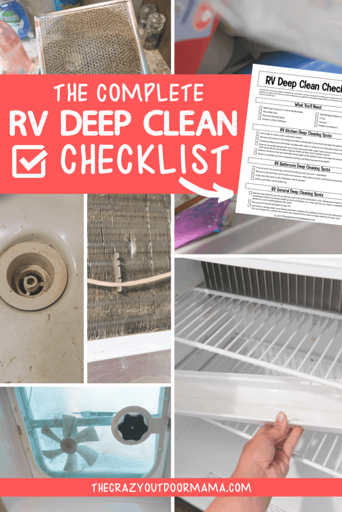 rv cleaning checklist 