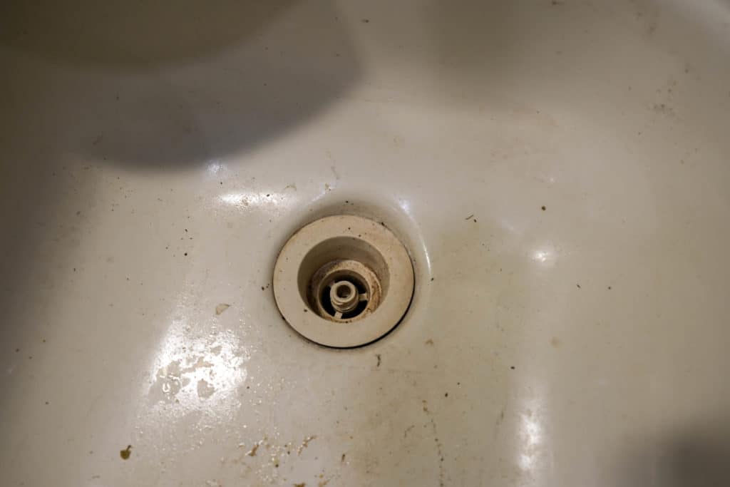 cleaning rv kitchen sink