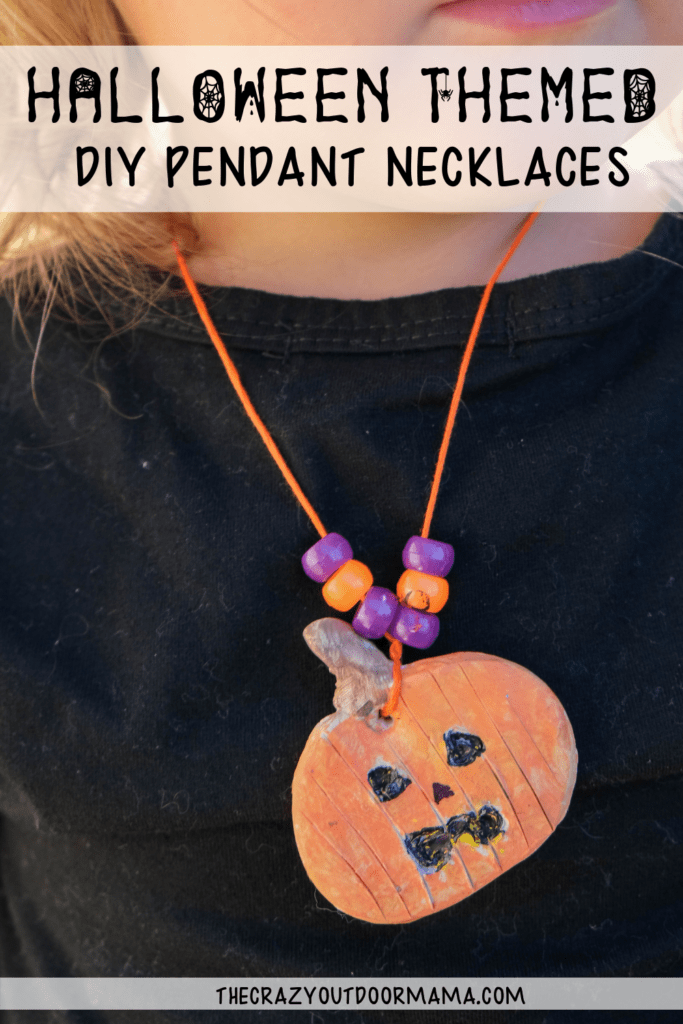 KIDS HALLOWEEN NECKLACE CRAFT