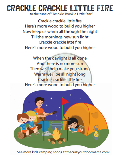 Printable Campfire Songs Free
